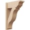Ekena Millwork 7 1/2-in W x 18-in D x 26-in H Funston Trad Rough Cedar Woodgrain TimberThane Outlooker, Primed Tan OUTUR075X18X26FST04RCPR - alternate 1